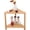 Triangular, variant on Corner Shower Stool, 2-layer  shower bench, suitable for internal shaving of , storage of toiletries, shower seat,shower bench(Triangular)