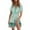 #1-Green, variant on Azrian Womens Plus Size,Fashion Women's Summer Casual V-Neck Short-sleeve Printed Mini Dress