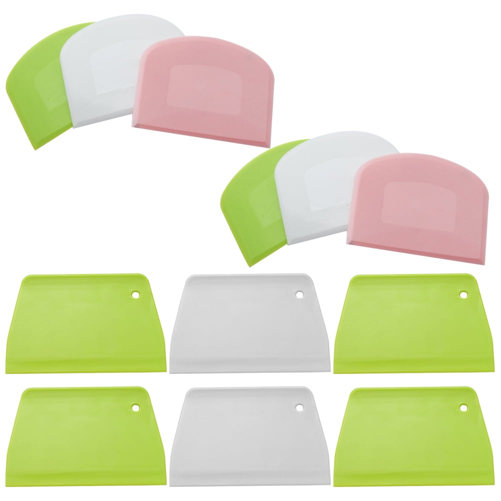 Scraper Cake Tool Plate Smoother Kitchen Dough Making Bread Pastry