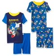 thumbnail image 1 of Pyjama en Coton 4 Pcs pour Garçons, S/S Bleu, 6, 1 of 2