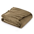 thumbnail image 1 of Manta de forro polar, tamaño doble, 150 x 200 cm, camel, 300 g/m², 1 of 7