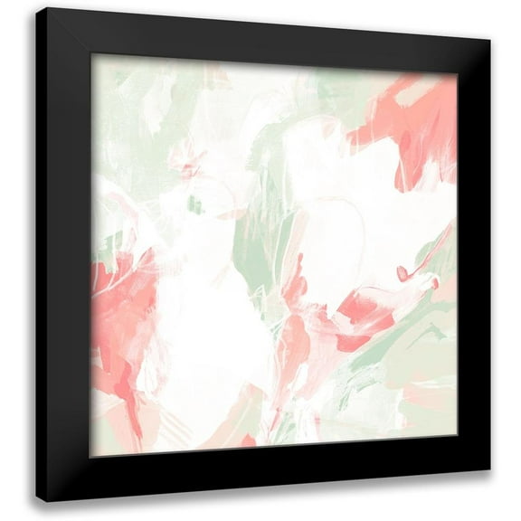Vess, June Erica 12x12 Black Modern Framed Museum Art Print Titled - Hibiscus Palette I