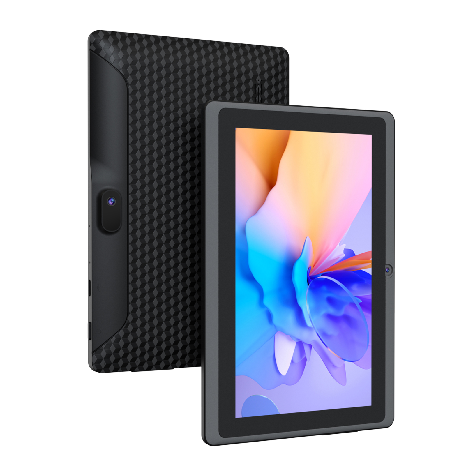 Android 12 Tablet 7 inch, 4GB RAM 32GB ROM Tablets, 512GB Expand, Quad-Core 1.5GHz Processor, Dual Camera, IPS HD Display Screen, WiFi, BT, 7" Tablet.
