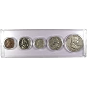 1954 Year Set 5 Coins in Circulated or Better Condition Gift Set