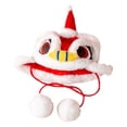thumbnail image 4 of Sombrero para perro con diseño de león bailarín, sombrero para mascota de Año Nuevo 2024, disfraz divertido para perro. M, 4 of 9