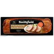 Smithfield Marinated Steakhouse Mushroom Fresh Pork Loin Filet, 1-2.5 lb, 20 Grams of Protein Per 4 oz Serving