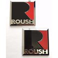 thumbnail image 1 of GFDYREE Store Pair Brand New For Ford MUSTANG ROUSH METAL SQUARE R FENDER EMBLEM BADGES, 1 of 1
