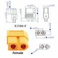 thumbnail image 4 of Xiwai XT60 Female SC100 Protocol to DC 5.5x2.5mm Female Fast Charging Adapter for RC Lipo Battery Quadcopter Multicopter Aeromodelling, 4 of 5