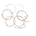 thumbnail image 2 of FUTUREORYY 6Ud Cuerdas Para Guitarra Folk De Acero Inoxidable Tonos Claros Y Duraderos, 2 of 8
