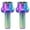Colorful, variant on Necvior 2Pcs Titaniums Alloys Hexagon Socket Head Bolts Screws Water Bottle Cage Bolts