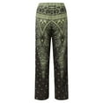 thumbnail image 4 of WILLBEST Pantalones Casuales elegantes para Mujer, Pantalones Harén de Cintura Elástica a La Moda con Bolsillo, Pantalones Holgados y Cómodos con Estampado para Uso Diario. Mediana, 4 of 6
