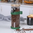 thumbnail image 3 of KKC HOME ACCENTS Glass Coffee Bean Storage Container with Scoop,Sealed Glass Storage Jar with Airtight Locking Lid,Airtight Nut Container,Sealed Container for Coffee Bean,Nut,50 fluid-oz, 3 of 10