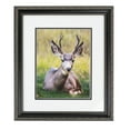 thumbnail image 2 of ArtToFrames 14x17" Matted Picture Frame with 10x13" Single Mat Photo Opening Framed in 1.25" Antique Black and 2" Porcelain Mat (FWM-5106-14x17), 2 of 7