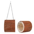 thumbnail image 4 of Hamster Tree Hole Toy, Warm Bird Tree Hole House, Swing Chain Pets Toy For Birds, 4 of 8