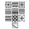 thumbnail image 3 of 10 piezas/juego de pegatinas vintage para azulejos de baño y cocina, pegatinas de pared de PVC segundo, 3 of 9