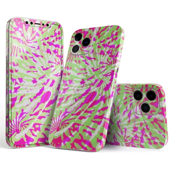 DesignSkinz Spiral Tie Dye V4 Full-Body Skin Decal Wrap Cover for iPhone 16