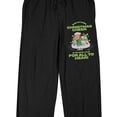 thumbnail image 2 of Elf Christmas Cheer Men's Black Sleep Pajama Pants-Medium, 2 of 7
