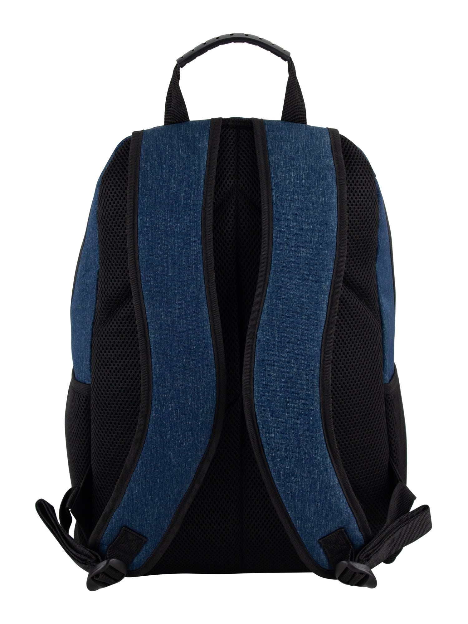 Eastsport Unisex 17" Platinum Lifestyle Dome Backpack with Protective Sunglasses Pocket, Teal Heather Chambray