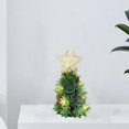 thumbnail image 4 of Árbol de Navidad de PVC epoxi con estrellas para escritorio D, 4 of 6