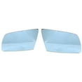 thumbnail image 4 of For BMW 5 Series E60 E61 E63 E64 2003-2008 Left&Right Side Blue Heated Wing Mirror Glass Wide Angle Rearview Mirror left blue, 4 of 6