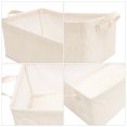 thumbnail image 2 of Estuche de almacenamiento de algodón con asa, estuche de almacenamiento de ropa, contenedor de artículos diversos para el hogar, 2 of 8