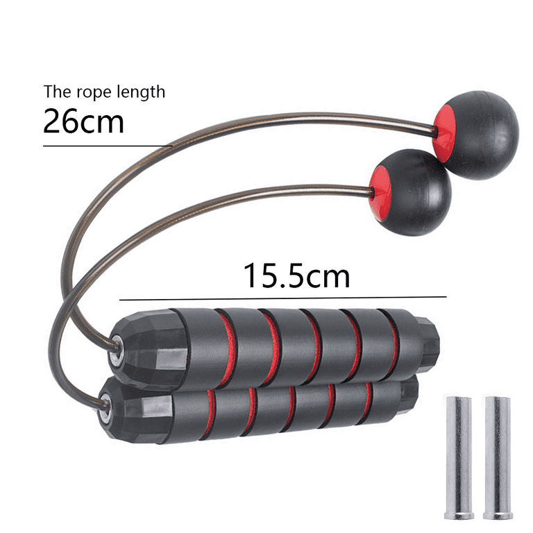 Double Weighted Beach Body Ropes No Line Skipping Rope for Workout Fitness Women Kids Beginner Walmart