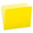thumbnail image 2 of Pendaflex Two-Tone File Folder, Letter Size, 1/3 Cut Tabs, Yellow, Pack of 100, 2 of 2