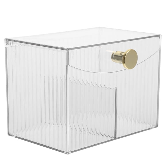 OUNONA Plastic Lipstick Storage Holder Clear Cosmetic Organizer for Home Or Office
