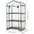 thumbnail image 2 of Mini Serre Balcon,Serre de Jardin Solide en PVC,Tissu Imperméable Transparent Amovible,pour la Plantation Intérieure et Extérieure,Pot,Fleurs,Superma,(3 Couches), 2 of 5