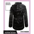 thumbnail image 7 of Steve Madden Girls Puffer Jacket Insulated Quilted Long Length Winter Parka Jacket for Girls, 7 of 7