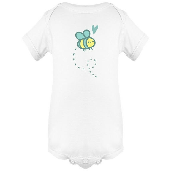 Cute Bee Flying Around Bodysuit Infant -Image by Shutterstock, Newborn
