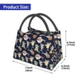 thumbnail image 2 of Fotbe Sharks In Sunglasses Bolsa Térmica Portátil con Estampado, Bolsa de Entrega de Alimentos Aislada, Bolsa Reutilizable de Gran Capacidad para Comidas y Supermercado, 2 of 6