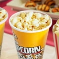 thumbnail image 4 of 3 Pack Retro Style Plastic Popcorn Containers Popcorn Boxes Bucket for Movie Night 7" Tall x 4.5" Top Diameter, 4 of 7