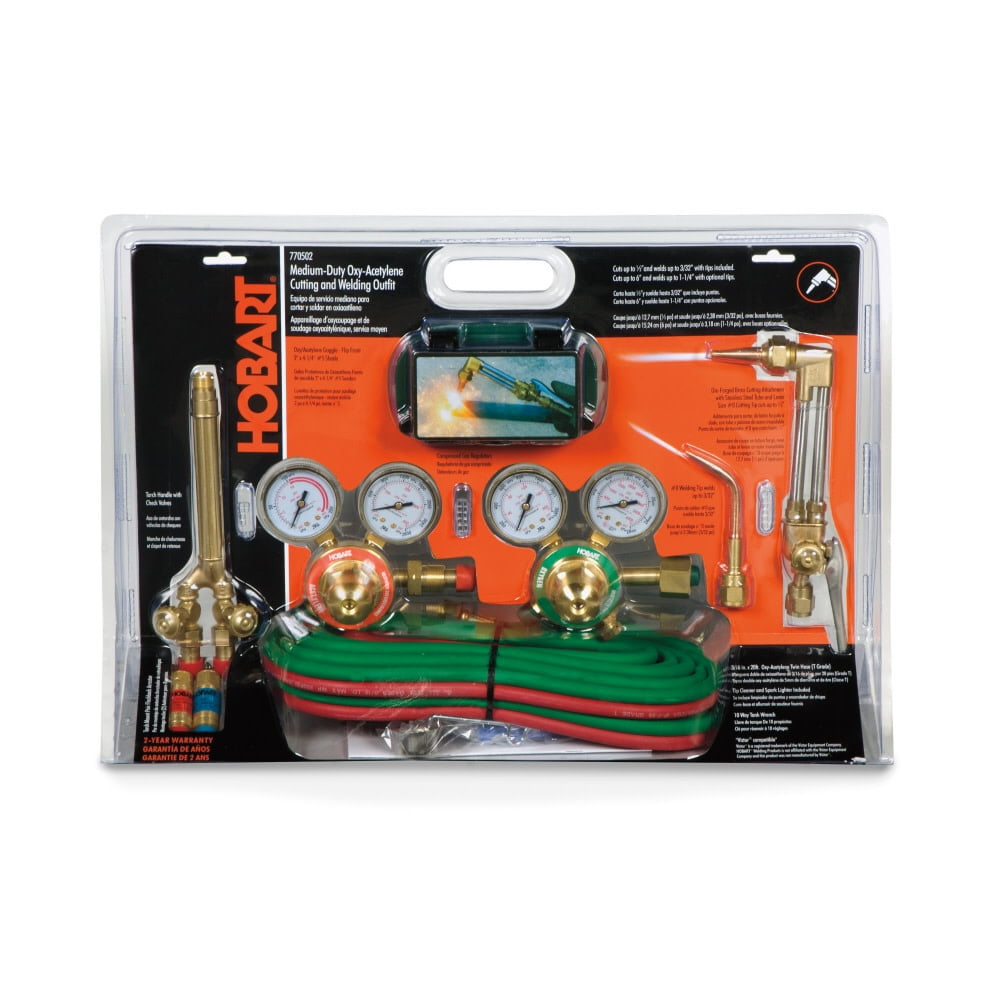 Hobart Welders770502 Oxy / Acetylene Medium Duty Torch Kit
