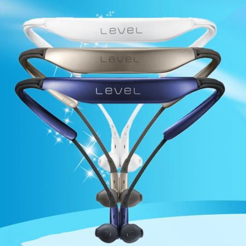 Level U Bluetooth Wireless In Ear Headphones Stero Neck Headset Mic For Samsung Apple Acer Sony All Bluetooth Enabled Phones Black Walmart Com Walmart Com