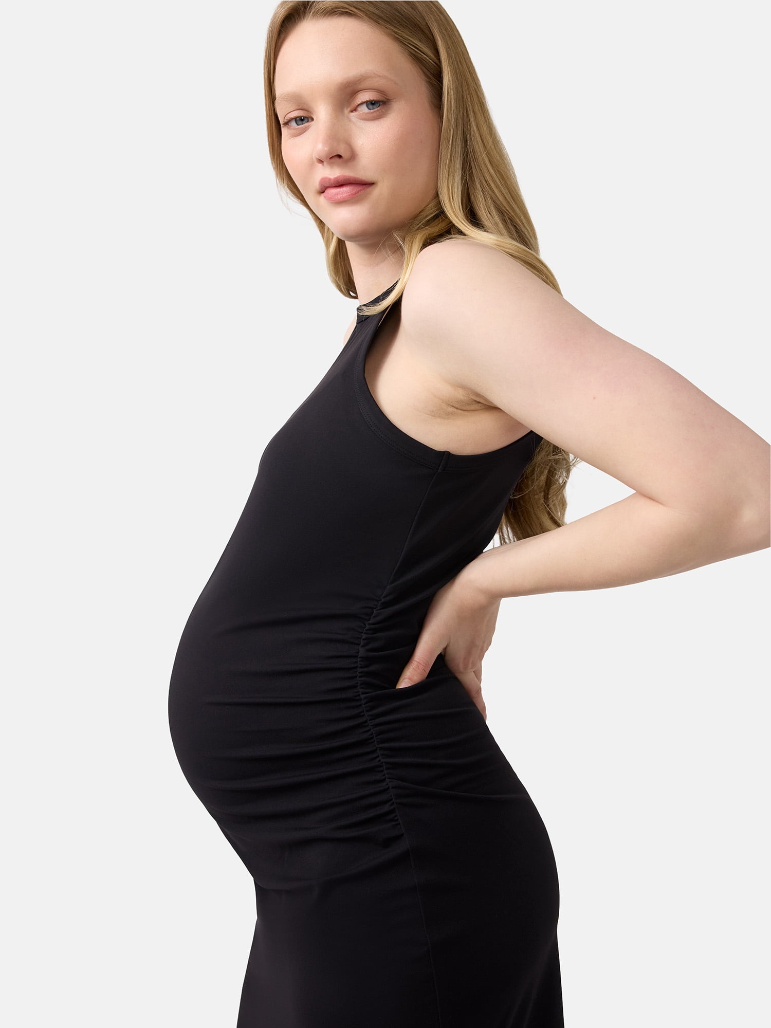 Ingrid & Isabel For Every Belly Women's Maternity Tank Bodycon Dress, Sizes S-XXL