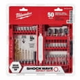 thumbnail image 3 of Milwaukee Tool Ensemble de Forets et Mèches de Perceuse à IMPACT SHOCKWAVE (50 Pcs), 3 of 11