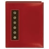 (3 pack) Photo book holds 36 prints 4x6 3pc bundle priced Assorted Colors - 4x6
