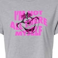 thumbnail image 3 of Alice In Wonderland - I'm Not All There Myself - Juniors Cropped Cotton Blend T-Shirt, 3 of 5