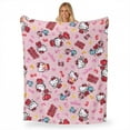 thumbnail image 4 of Hello Kitty Valentines Day 50 x 60 Sherpa Throw Blanket, 4 of 5