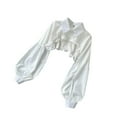 thumbnail image 1 of maskred Chemisier Demi-Col Détachable à la Mode pour Filles Robe Col Blanc TG TG 3Set, 1 of 6