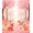Brown, Pattern 3, variant on ODIKA 4'x6' Machine Washable Non-Slip Area Rug, Cherry Blossom Foxes Botanical Storybook High Traffic Rug, Orange, 440308