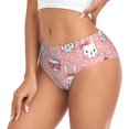 thumbnail image 2 of Balery Girl Rabbit Ropa Interior de Algodón para Mujer con Dibujo – Braguitas Cómodas y Elásticas, Estilo Clásico-3X-Large, 2 of 6