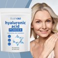 thumbnail image 4 of Polvo de ácido hialurónico 3X, suero facial casero, fórmula para el cuidado de la hidratación de la piel 100 g Mejor, 4 of 7