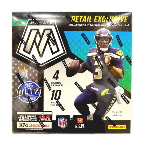 21 Panini Mosaic Football Mega Box