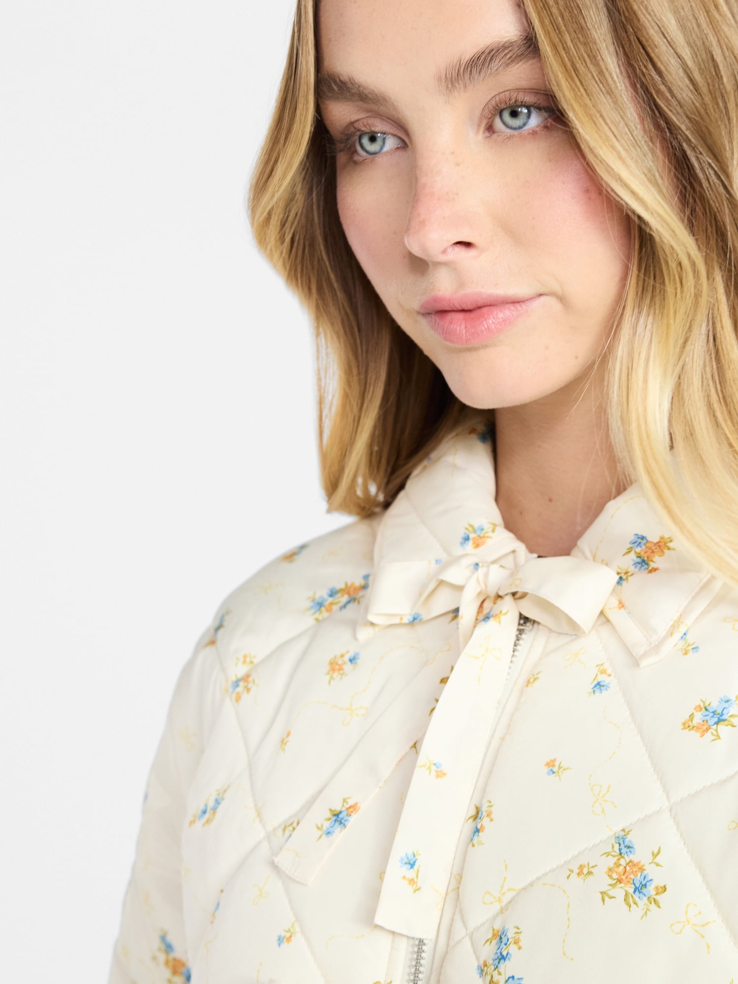 Quilted Bow Jacket, Women's XXS-XXL - image 5