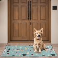 thumbnail image 4 of Dogs with Wine and Glasses Door Rugs,Washable Non Slip Door Mats Indoor,Decorative Door Mats,Entry Mat Indoor for Entrance,Bedroom,Kitchen,Bathroom,16"x47", 4 of 6