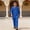 354Blue806, variant on CAIVO Outfit Sets Boys Teenage Boys Long Sleeve Robe Suit Ational Embroidered Robe Suit Arab Child's Wear Out Wear Lovely Clothing Sets