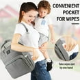 LAND Baby Diaper Backpack, Multifunction Waterproof Travel Nappy
