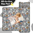 thumbnail image 4 of Bulldog Dog and Flower Florals Toddler Nap Mats for Kids Preschool,Sleeping Mat Bag or Kids,Toddler Sleeping Bag,Toddler Nap Mat or Daycare, 4 of 6